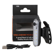 USB dobíjecí zadní světlo pro kolo, 4 režimy jasu, IPX4, vodotěsné