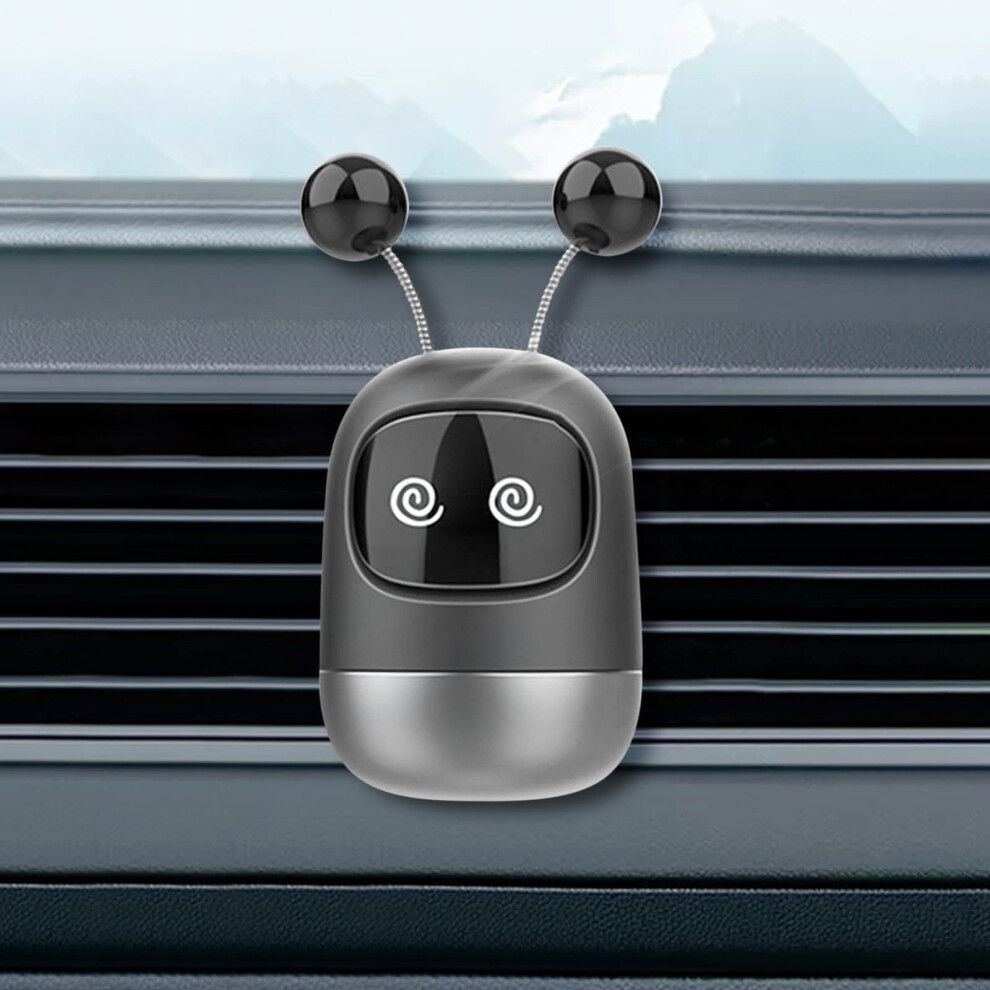 ,Holiday Decorations,Car Perfume Freshener Freshener Vent Clip Auto Perfume Diffuser Cute Robot Car Diffuser Solid Aromatherapy On Ornament Decor 9405492421585