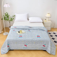 Xoxingysm 4-Pc 60x40" Rustic Reversible Summer Quilt Set | Soft Microfiber All-Season Bedding | Lightweight Blanket for Single Beds & Couch –