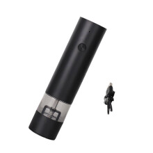 Moulin à épices rechargeable USB, poivrier électrique de cuisine