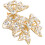5Paires Boucles Et Clips Dorés En Pour Chaussures 2