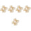 5Paires Boucles Et Clips Dorés En Pour Chaussures 4