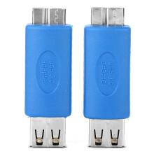 Adaptateur USB 3.0 femelle vers femelle Plug and Play, extension USB 3.0 SuperSpeed avec transfert de données haute vitesse, rétrocompatible USB