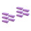 10Pièces Serviettes Microfibres Faciles À Laver Violet Usage 5