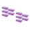 10Pièces Serviettes Microfibres Faciles À Laver Violet Usage 6
