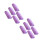 10Pièces Serviettes Microfibres Faciles À Laver Violet Usage 7