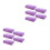10Pièces Serviettes Microfibres Faciles À Laver Violet Usage 8