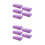 10Pièces Serviettes Microfibres Faciles À Laver Violet Usage 9