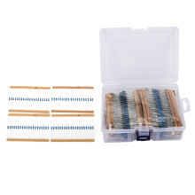 Resistor Set Metal Film Resistors Low Noise High Accuracy1% Tolerance Precision Characteristic Durable Electronic Parts for DIY Projects RoHS