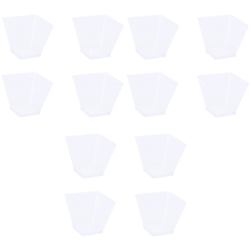 120Pièces Coupes Portion Jetables Transparentes Pour Desserts Soufflés 2