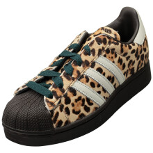 (36 2/3) Adidas Superstar II Damen Fashion Sneaker Leopard