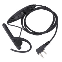 Auriculares walkie-talkie profesionales con botón PTT, micrófono con reducción de ruido y módulo de tubo acústico para un sonido nítido,