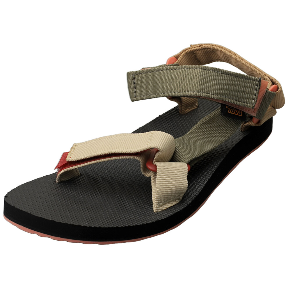 Teva (3) Original Universal Womens Walking Sandals In Khaki Multicolour