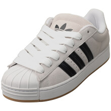 (47 1/3) Adidas Superstar ST Fashion Sneaker Kristallwei? Unisex