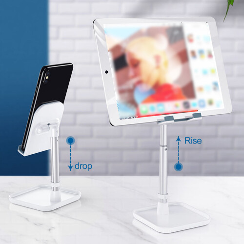 Gadget Support, Extremely Sturdy Stand for Hands Free Usage, Universal Compatibility & Thoughtful Design - Elevate Your Desk Setup (Green) 1