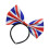 Γοητευτική κορδέλα με φιόγκο στο σχήμα του Union Jack, ιδανική για μακιγιάζ και 4