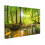 (Forest light, 12"x8") Framed Canvas Wall Art 1