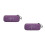 2Pièces Sac Protection Stéthoscope Violet Portable Robuste 9
