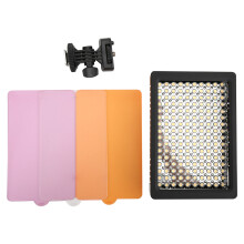 Kompakt LED fénypanel DSLR fényképezőgépekhez, szabályozható fényerővel, ultra nagy teljesítményű reflektorfény-effektussal, diffúz
