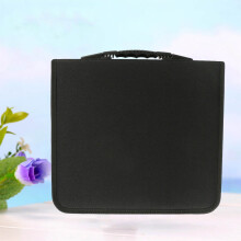 320 Discs DVD Case Storage Bag 288 CD Albums Binder Holders Black