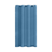 4.3 FT Waterproof Outdoor Sheer Curtain with Rod Pocket Light Filtering All Weather White for Patio Gazebo Porch Pavilion Decor
