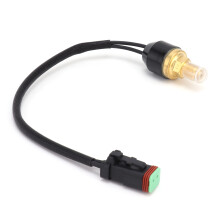 Sensor de pressão com conexão firme, fabricado em latão resistente a altas temperaturas, design durável, adequado para condições extremas,