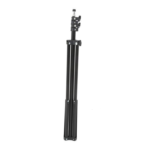 Lightweight Aluminum Compact Storage Photography Tripod Stand Versatile Screw Maximum Stability Adjustable Height Studio Light Support Heavy Duty