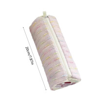 Cute Strawberry Cake Pen Bag – Large Capacity Desktop Stationery Box, Adorable Storage for Junior High Supplies, Compatible with School Desks