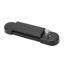 Power Distribution Bus Bar Brass Black Nickel Plated 80A Low Resistance