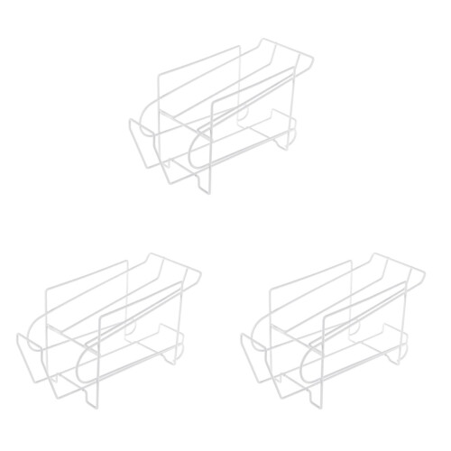 Set of 3 Dispenser Empty Bottle Storage Rack Baby