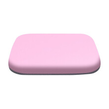 Memory Foam Seat Cushion Ergonomic 13.78 x 13.78 Inch Pink