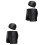 2Pièces Costume Natation Noir Elasticité Optimale 3