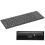 Wireless Bluetooth Keyboard, Stainless Steel Frame, Multi-Touch Touchpad, Easy-Switch For Multiple Devices, Waterproof Silicone Ensures Durability In 6