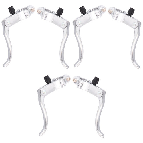 3Paires Leviers Argent Aluminium Accessoires 2