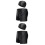 2Pièces Costume Natation Noir Elasticité Optimale 4