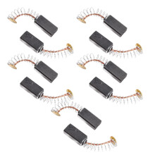 10 Pairs 12.7 x 5.5 x 4mm Motor Carbon Brushes for Electric Drill