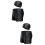 2Pièces Costume Natation Noir Elasticité Optimale 6