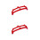 2Pièces Cadre Plastique Doux Pour Fabrication Sac DIY 8