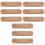 150Pièces Boîte À Snacks Kraft Beige Bateau Jetable Pour Festivals 3