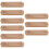 150Pièces Boîte À Snacks Kraft Beige Bateau Jetable Pour Festivals 6