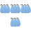 12Pièces Chiffons De Bleu Pour Flûte Sax Clarinettes 4