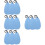 12Pièces Chiffons De Bleu Pour Flûte Sax Clarinettes 8