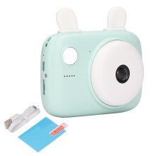 Instant Print Camera for Kids Digital Camera for Kids1080P HD Selfie Camera with Filters Fun Stickers USB Charging Rechargeable Battery Safe