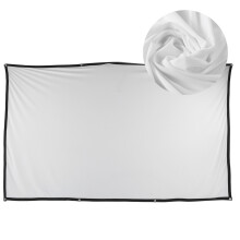 100 Zoll Projektor Leinwand 16:9 tragbar Polyester