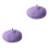 2Pièces Violet Laine Mélangée Confortable Automne Hiver 3