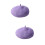 2Pièces Violet Laine Mélangée Confortable Automne Hiver 7