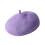 2Pièces Violet Laine Mélangée Confortable Automne Hiver 8