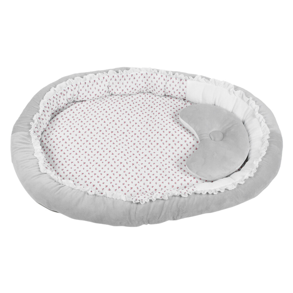 Bionic Adaptability Reversible Adjustable Portable Baby Lounger Lightweight And Includes Handles Hypoallergenic Materials Comfort And Breathability