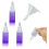 Applicator Bottle 1oz/30ml Needle Tip Squeeze Bottle Precision Applicator Bottle with Funnel for Project DIY 1