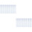 60Pièces -Livres Transparents ABS Pour Documents, Usage 7